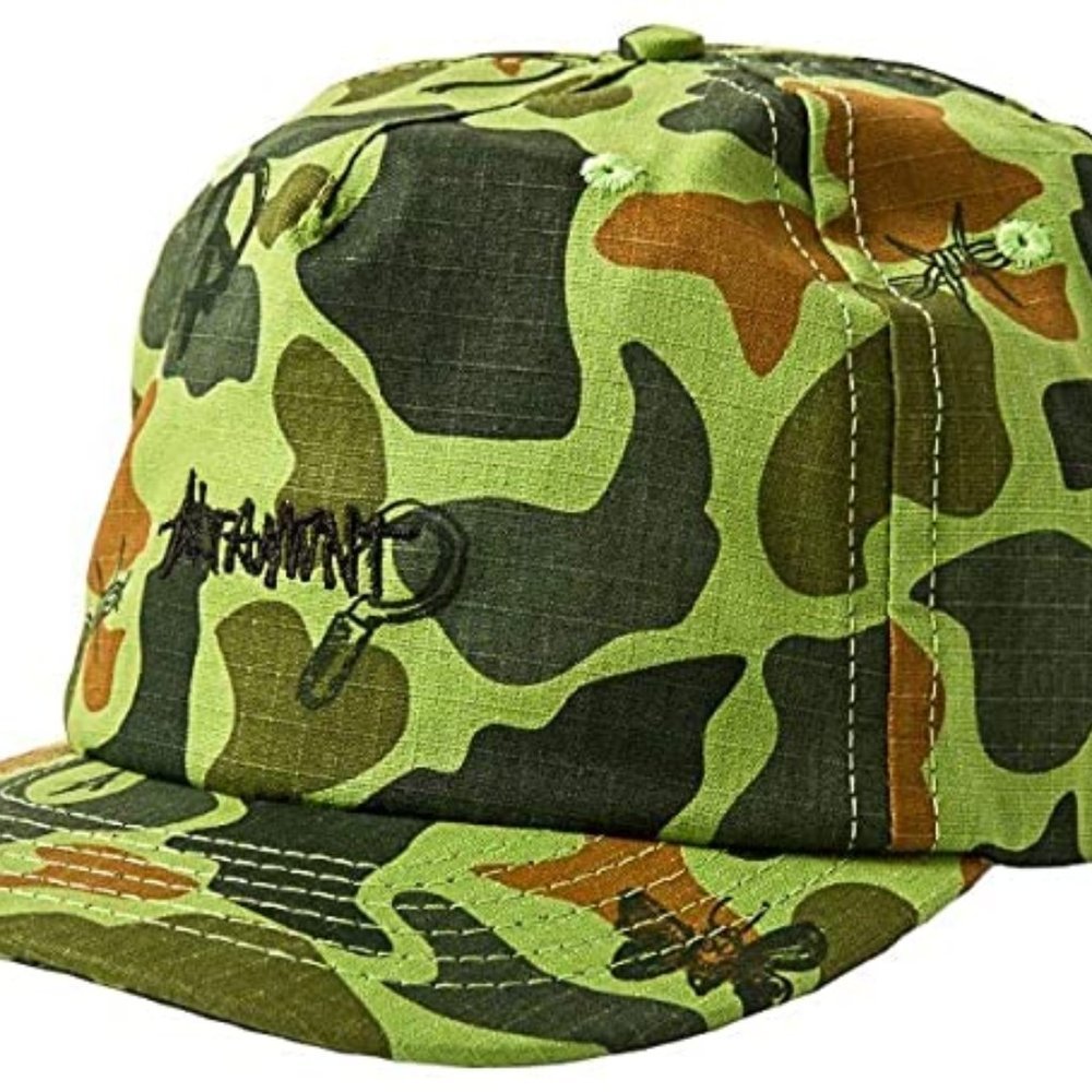 Altamont Camo Strapback Cap  Hat Cotton
